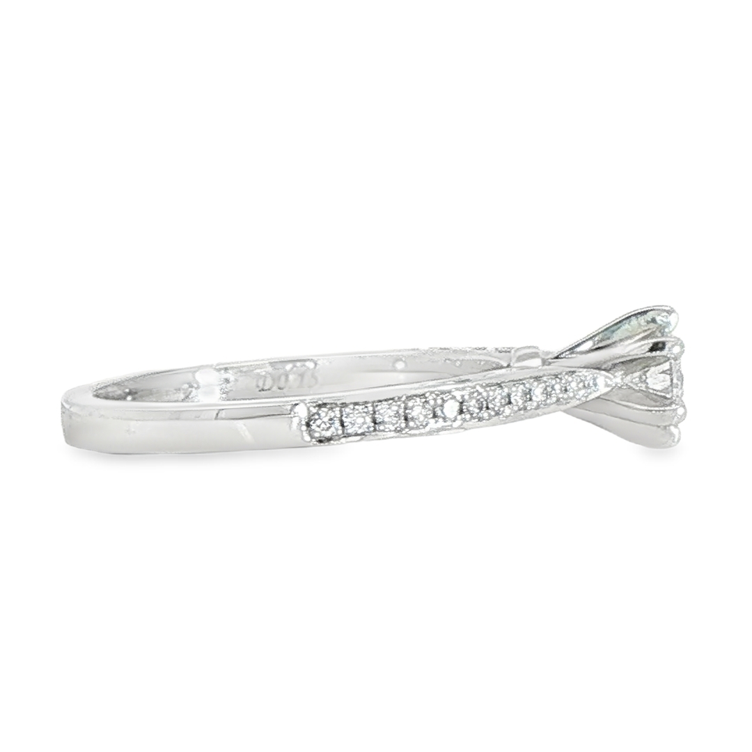 Platinum 0.30ct Diamond Solitaire Ring - Image 3