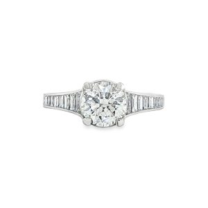 Platinum 1.20ct Diamond Engagement Ring