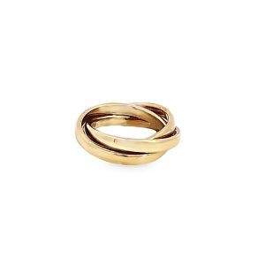 9ct Yellow Gold Russian Wedding Ring