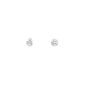 Preloved 18ct White Gold Diamond Stud Earrings